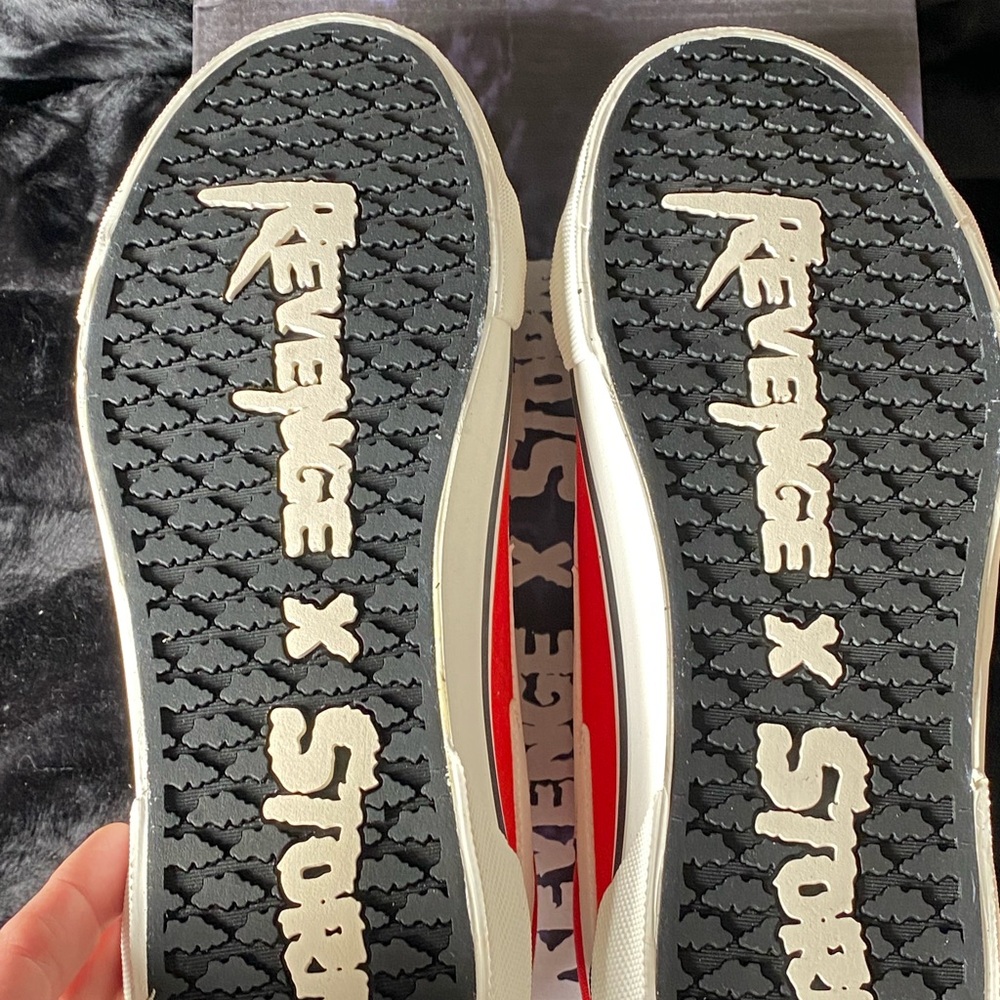 New Revenge X Storm vol 2 Black and red low sneakers Size 10 - Picture 7 of 10
